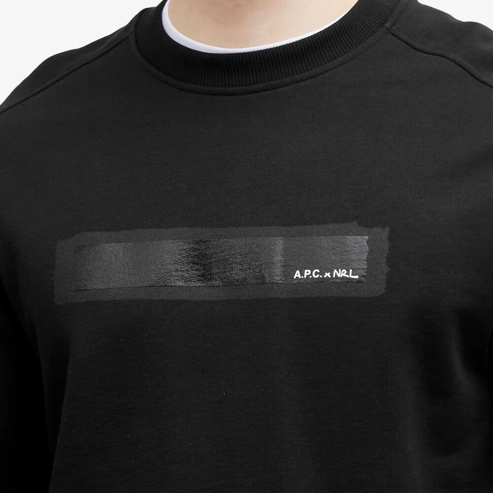 

A.P.C. Толстовка levi ernestine crew из коллаборации с наташей рамзи, черный