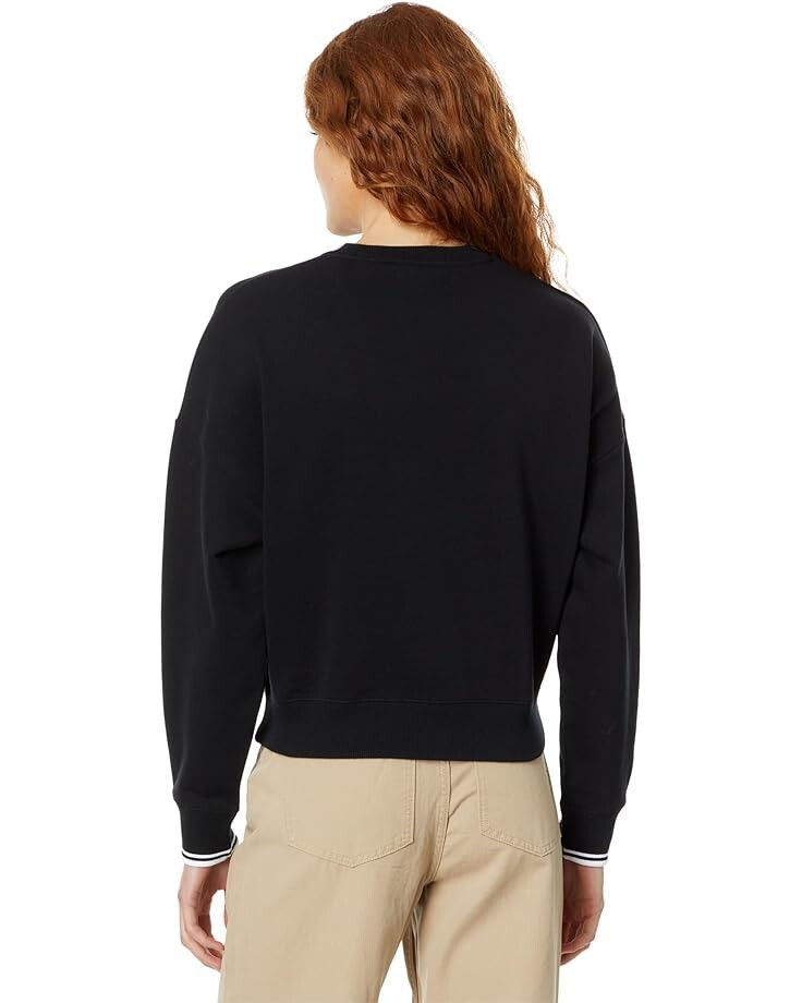 

Толстовка Fred Perry Tipped Sweatshirt, черный