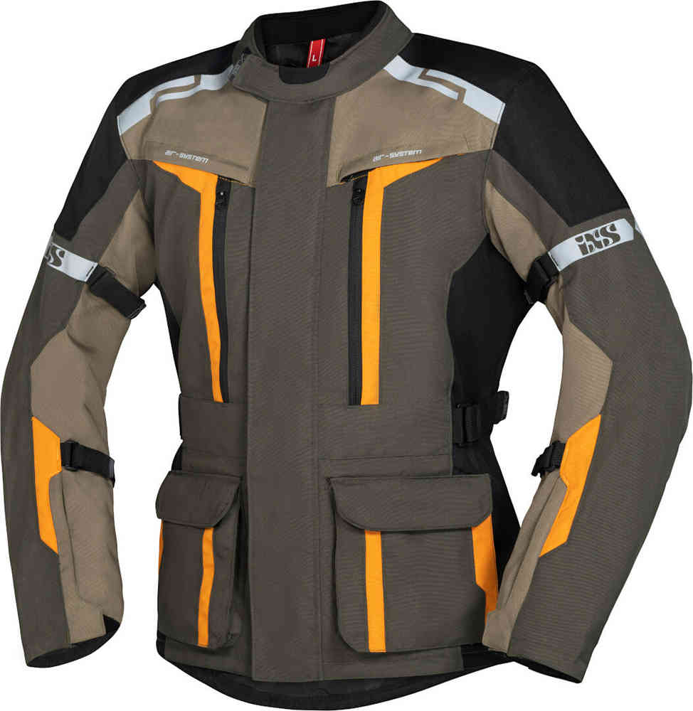 Мотоциклетная текстильная куртка Evans-ST 2.0 IXS, оливковое