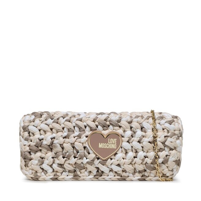 

Клатч LOVE MOSCHINO, бежевый