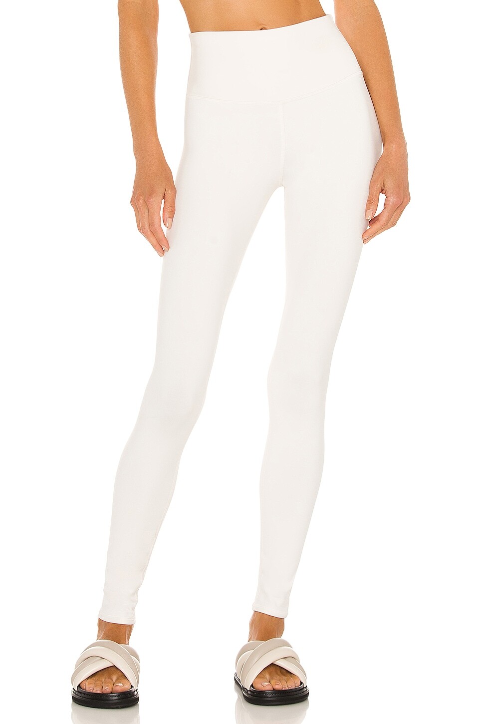 

Леггинсы alo High Waist Airbrush, слоновая кость