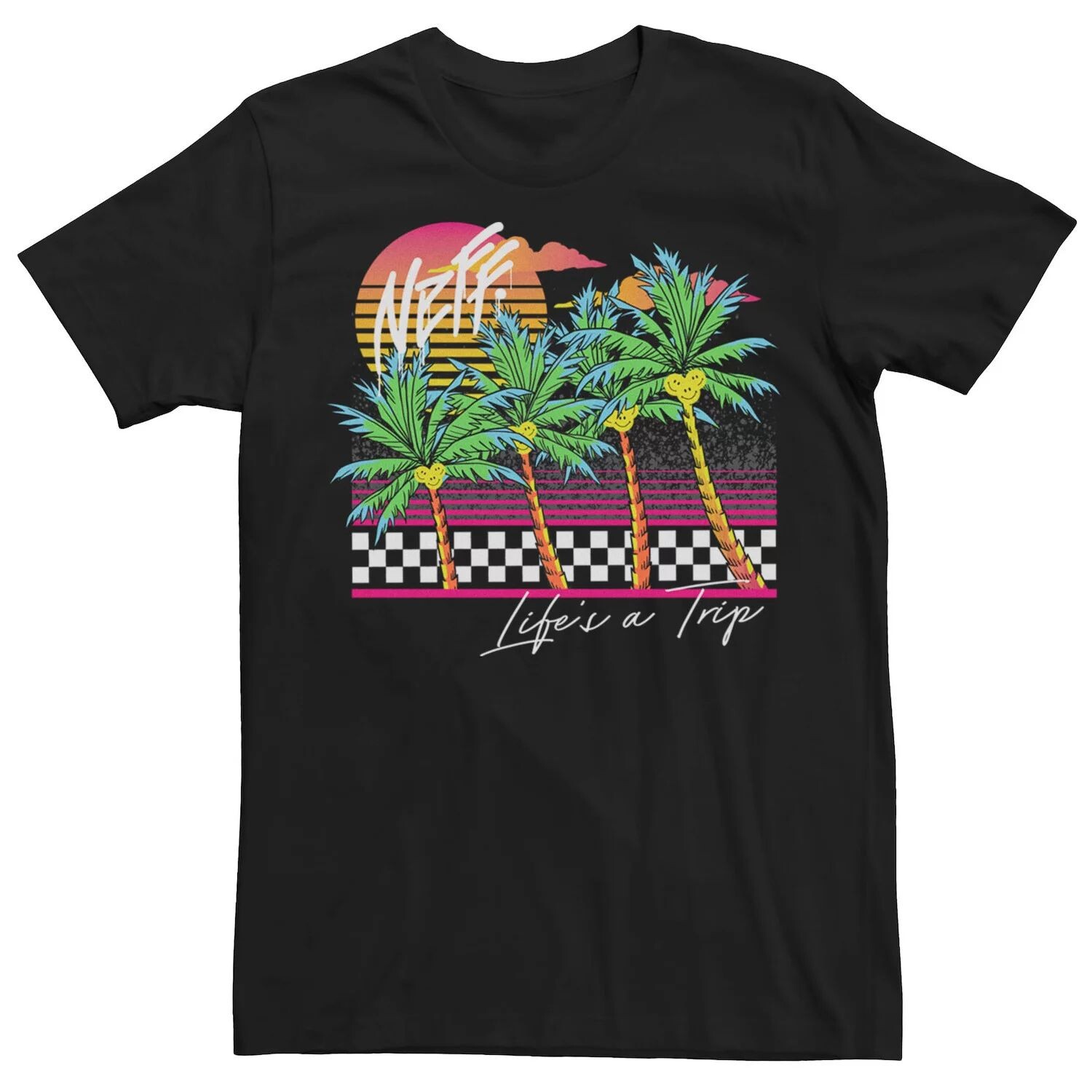 

Мужская футболка Neff Brand Neon Life Is A Trip Tee Licensed Character