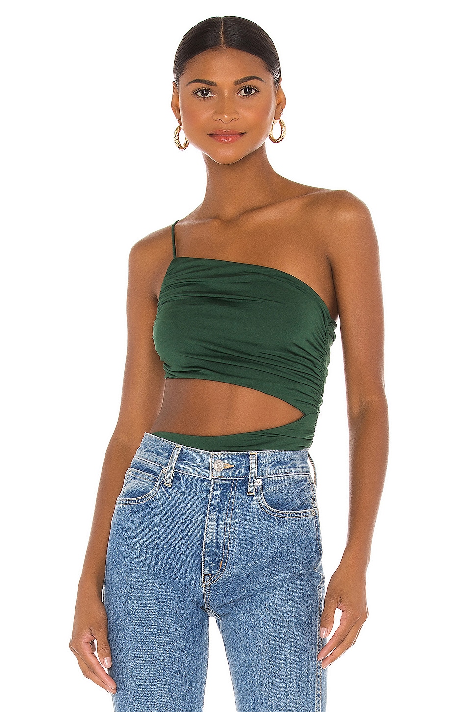 Боди superdown Veronica Cut Out, цвет Forest Green боди superdown darcey cut out черный