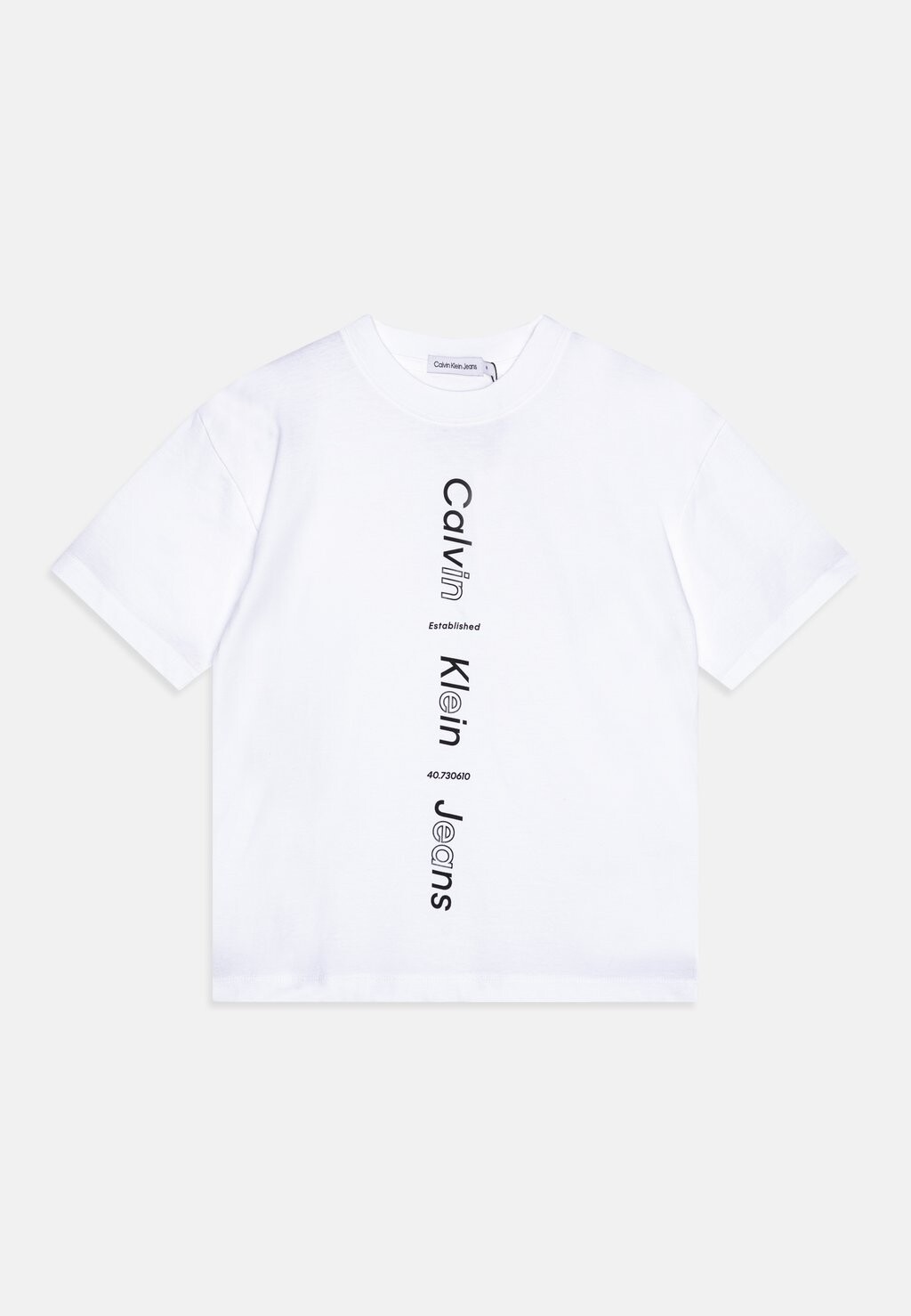 

Футболка с принтом MAXI LOGO Calvin Klein Jeans, цвет bright white
