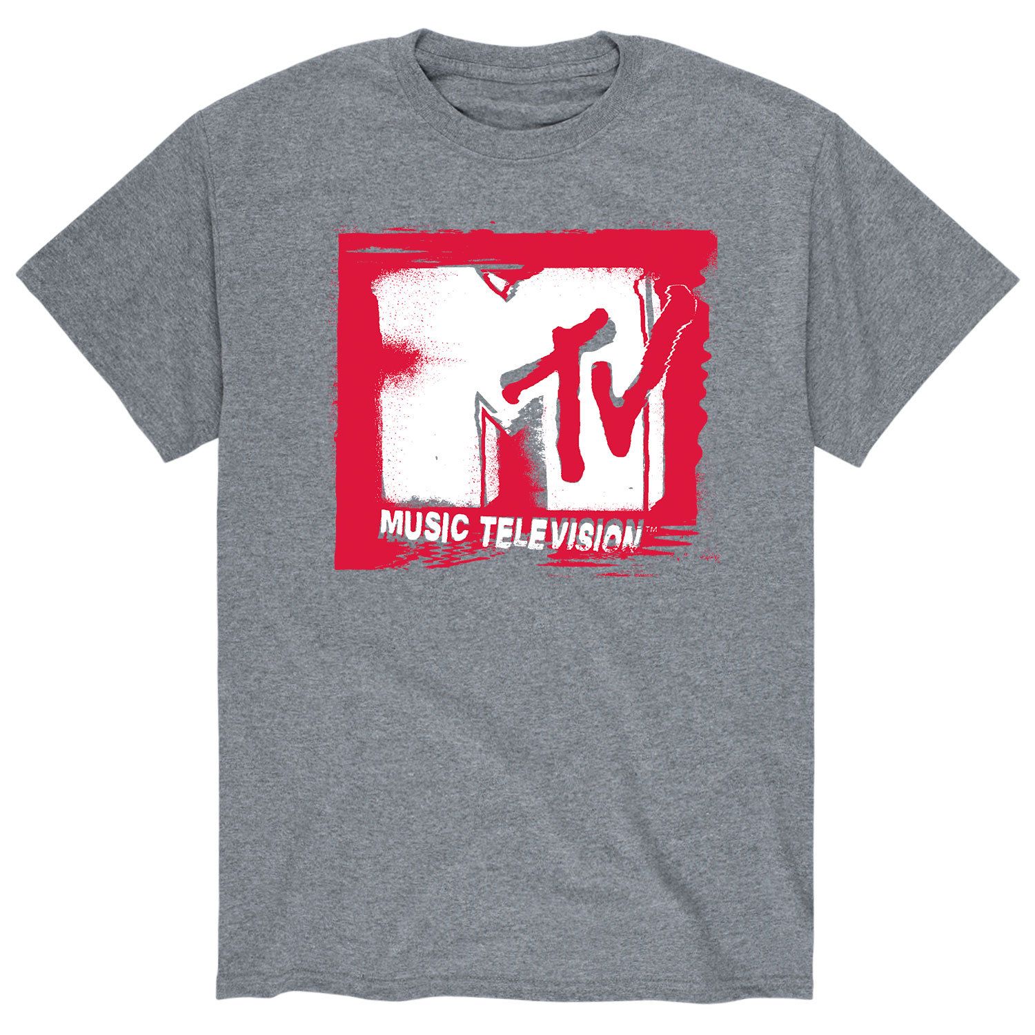 Мужская футболка с плакатом MTV в стиле панк Licensed Character