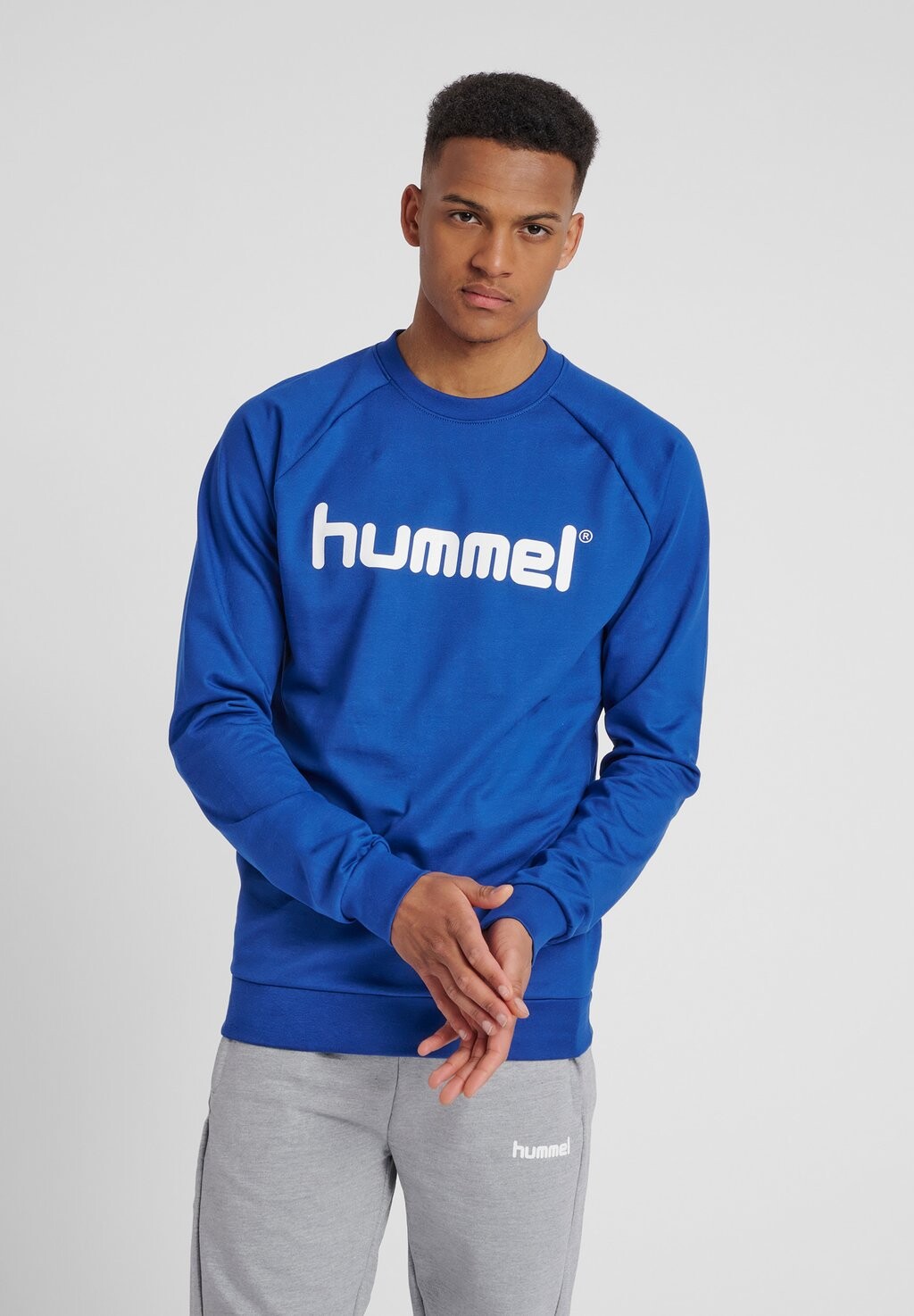 

Толстовка с капюшоном Hummel, синий