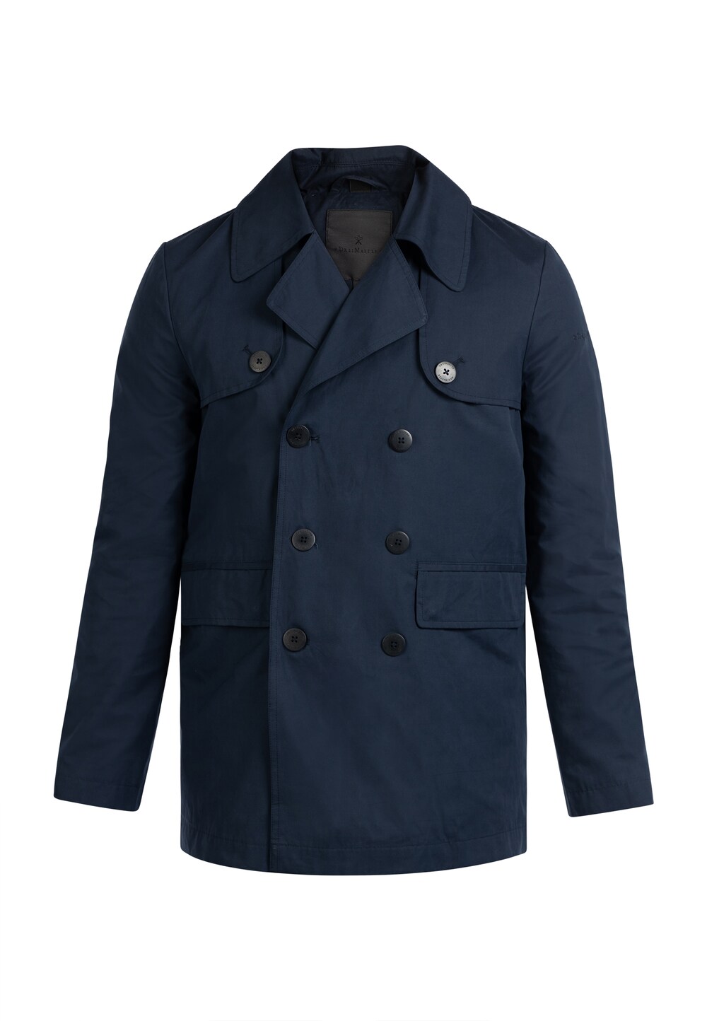 Межсезонное пальто DreiMaster Klassik, темно-синий межсезонное пальто dreimaster klassik ночной синий