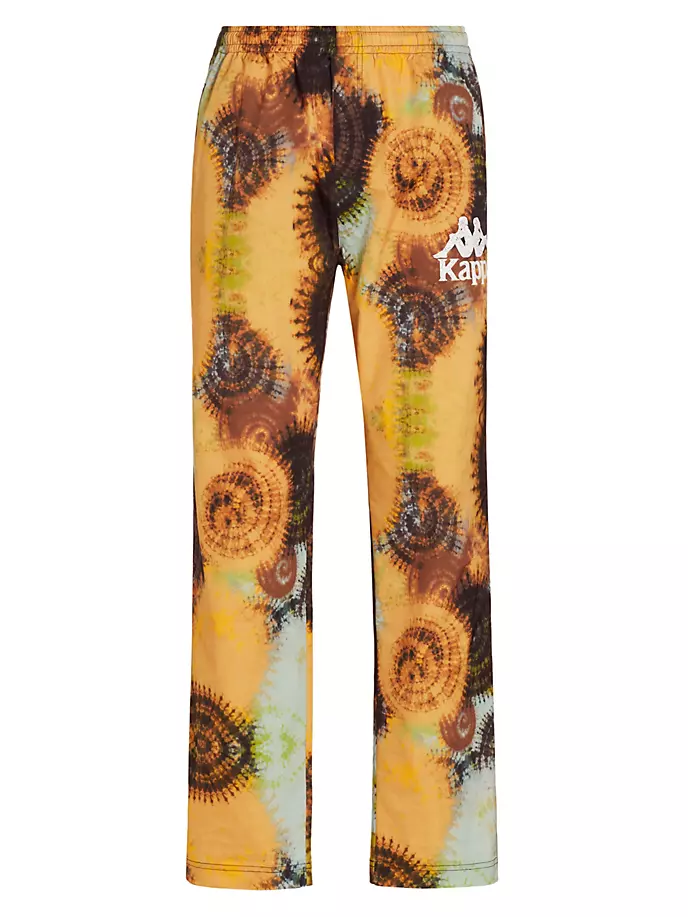

Брюки узкого кроя с абстрактной принтом Layne Kappa, цвет beige camel