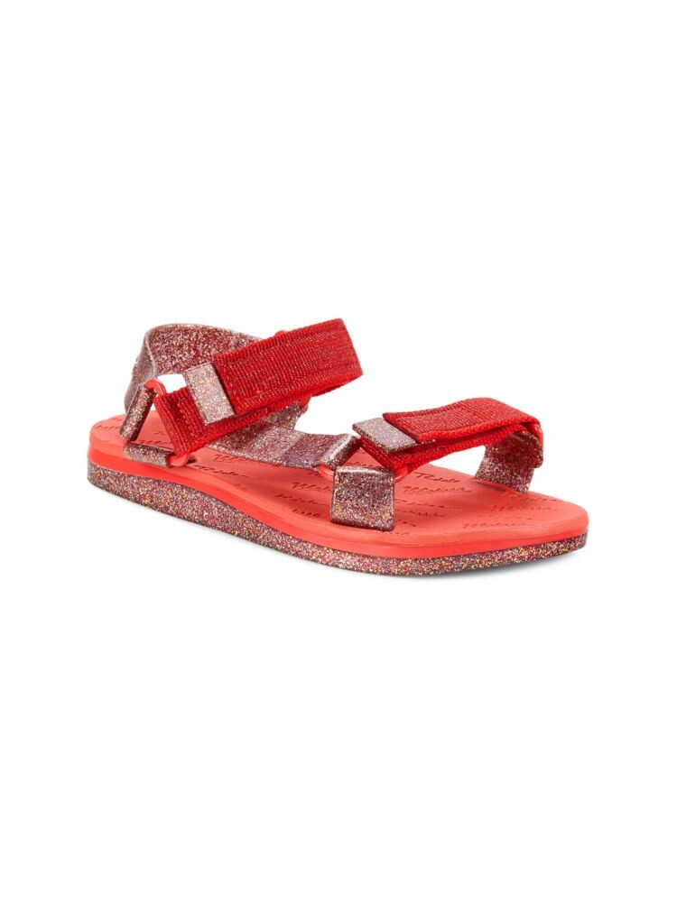 

Сандалии Papete+Rider с блестками для девочек Mini Melissa, красный