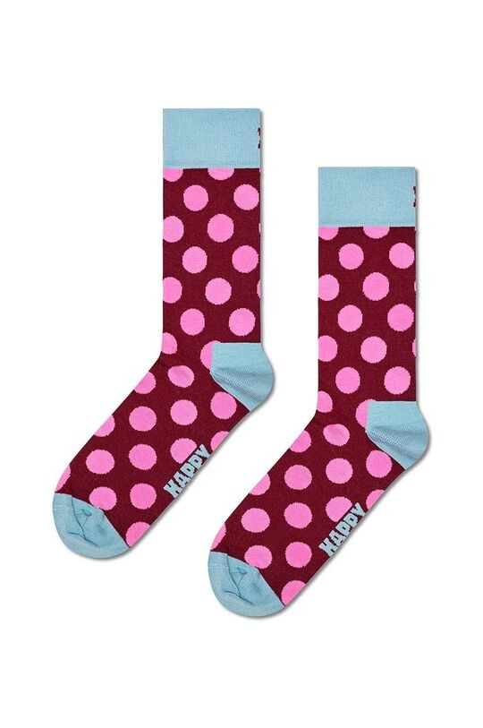 

Носки с большими точками Happy Socks, красный