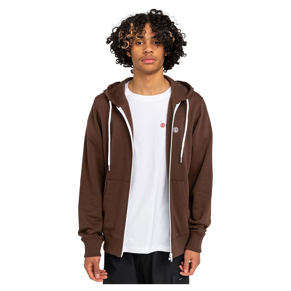 

Толстовка Element Cornell Classic Full Zip, коричневый