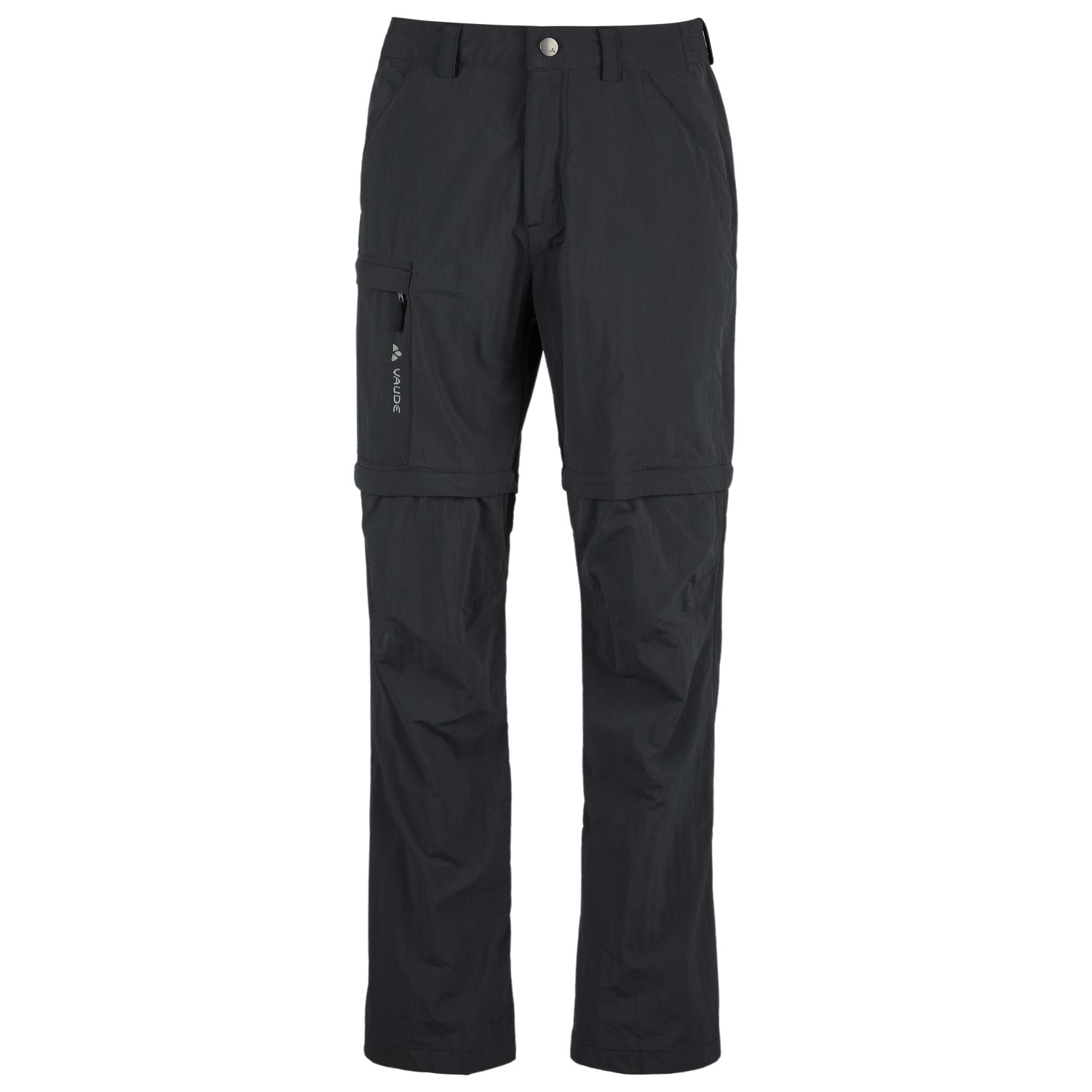 Трекинговые брюки Vaude Farley Zip Off V, черный цена и фото