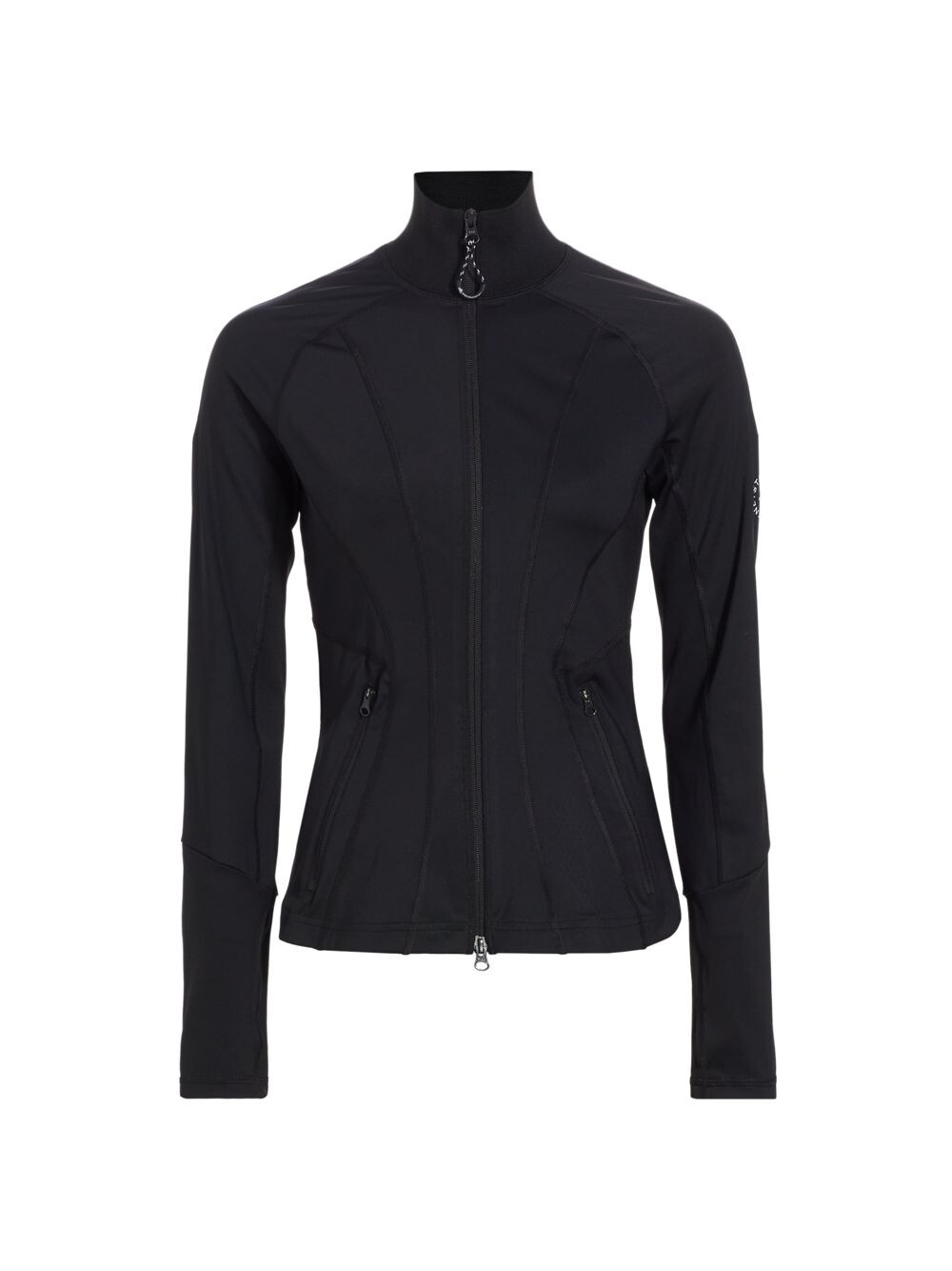

Куртка на молнии с логотипом adidas by Stella McCartney, черный