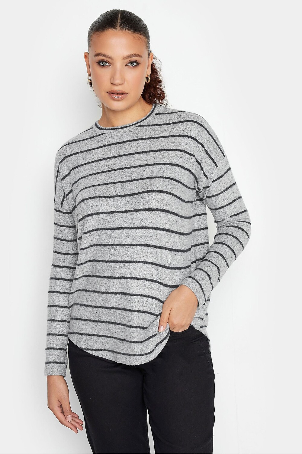 

С закругленным низом Long Tall Sally, серый