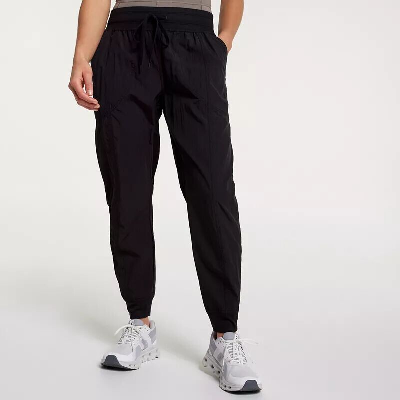 

Calia Женские джоггеры со швами со средней посадкой, черный