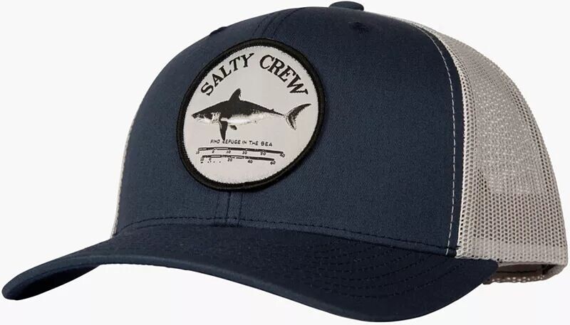 

Мужская кепка Salty Crew Bruce Retro Trucker Hat, темно-синий/серебристый
