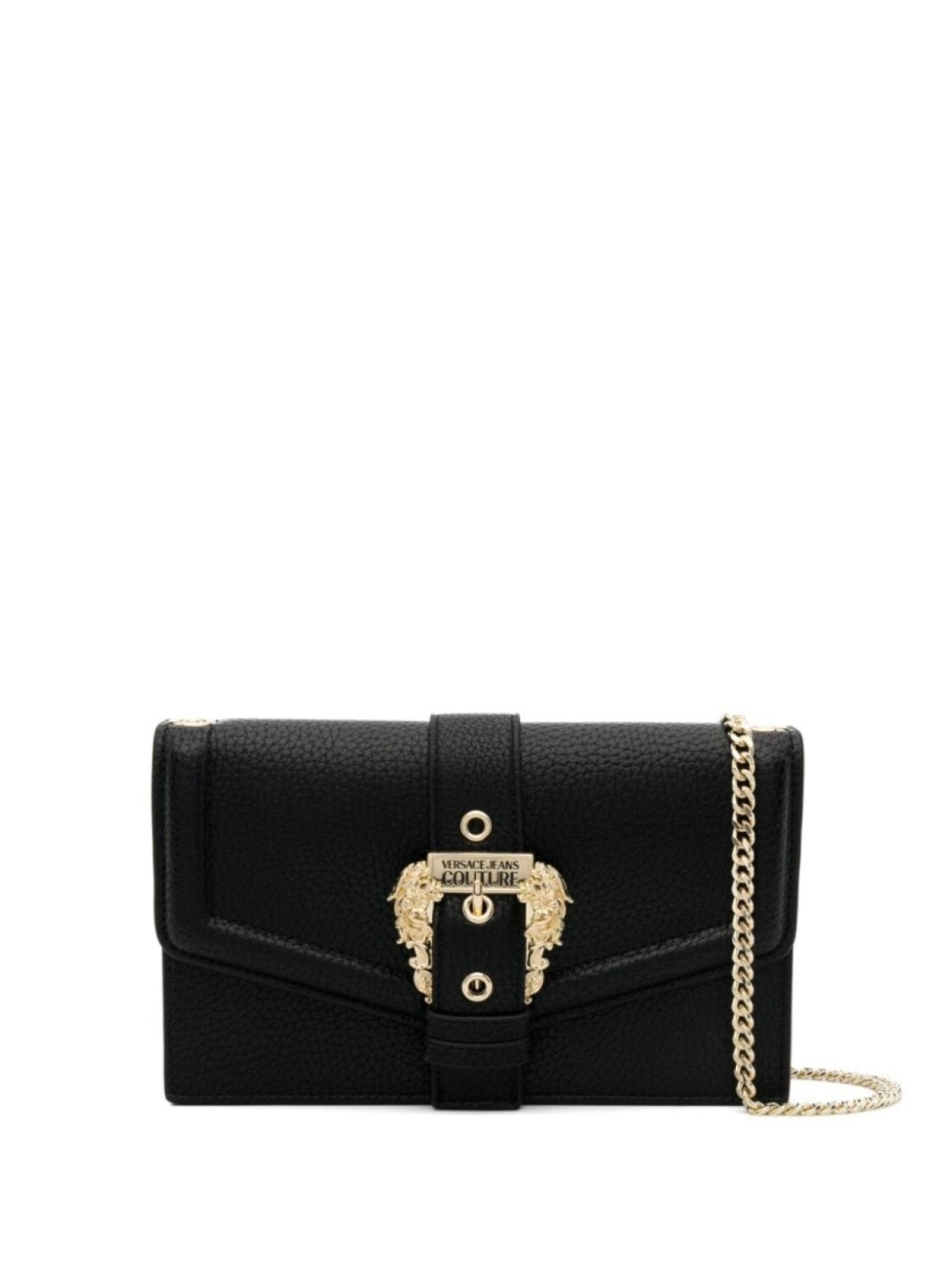 

Versace Jeans Couture сумка через плечо с пряжкой Baroque, черный