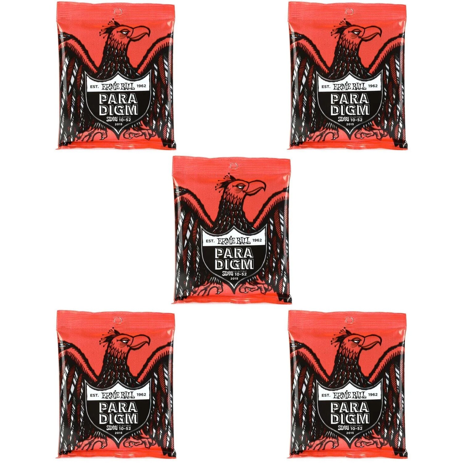

Струны для электрогитары Ernie Ball 2015 Skinny Top Heavy Bottom Slinky Paradigm — .010-.052 (5 шт.)
