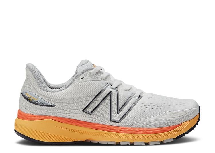 

Кроссовки New Balance FRESH FOAM 860V12 'WHITE VIBRANT ORANGE', белый