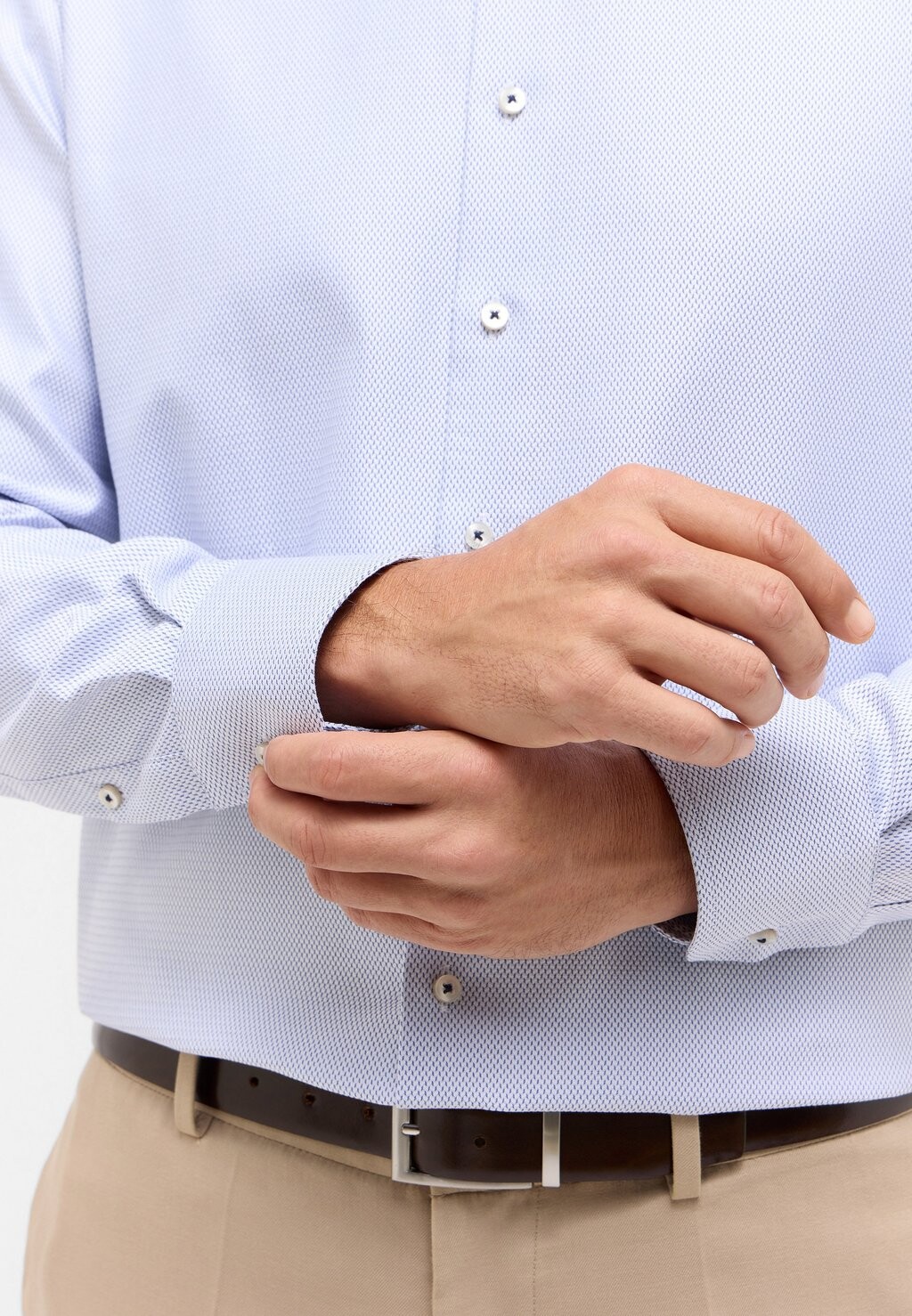 

Рубашка MODERN FIT Eterna, светло-голубой