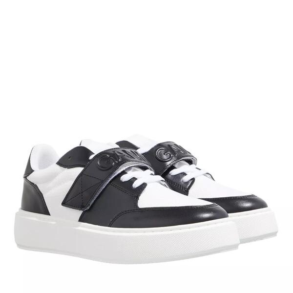 

Кроссовки sporty mix cupsole low top black/white Ganni, черный