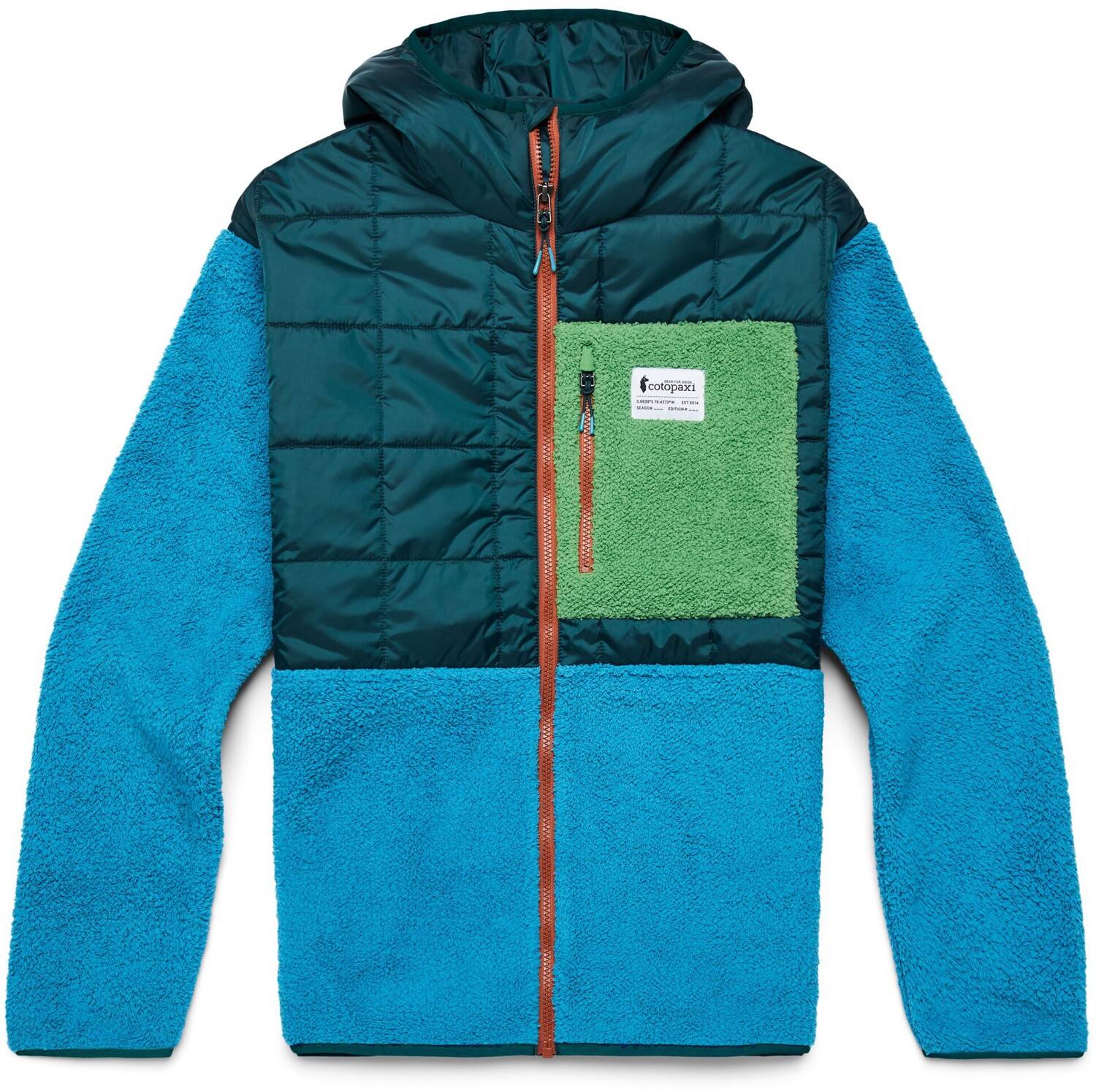 

Куртка с капюшоном Trico Hybrid - Мужская Cotopaxi, зеленый