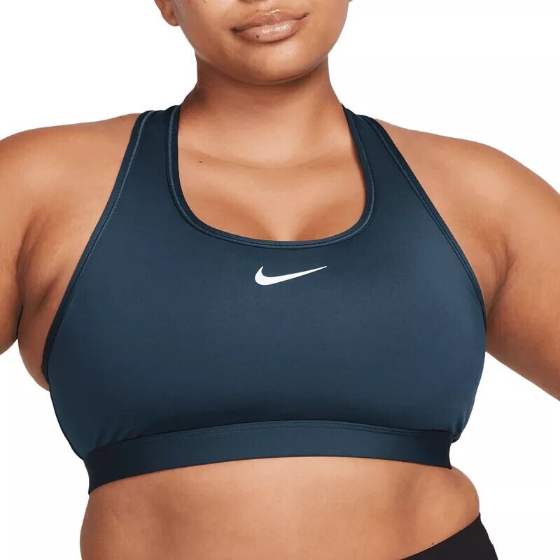 

Женский спортивный бюстгальтер с мягкой подкладкой средней поддержки Nike Swoosh
