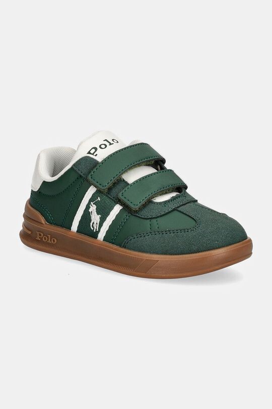 

Детские кроссовки HERITAGE COURT III EZ T-TOE Polo Ralph Lauren, зеленый