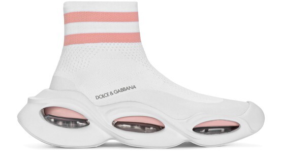 

Кроссовки Wave из эластичной сетки Dolce & Gabbana