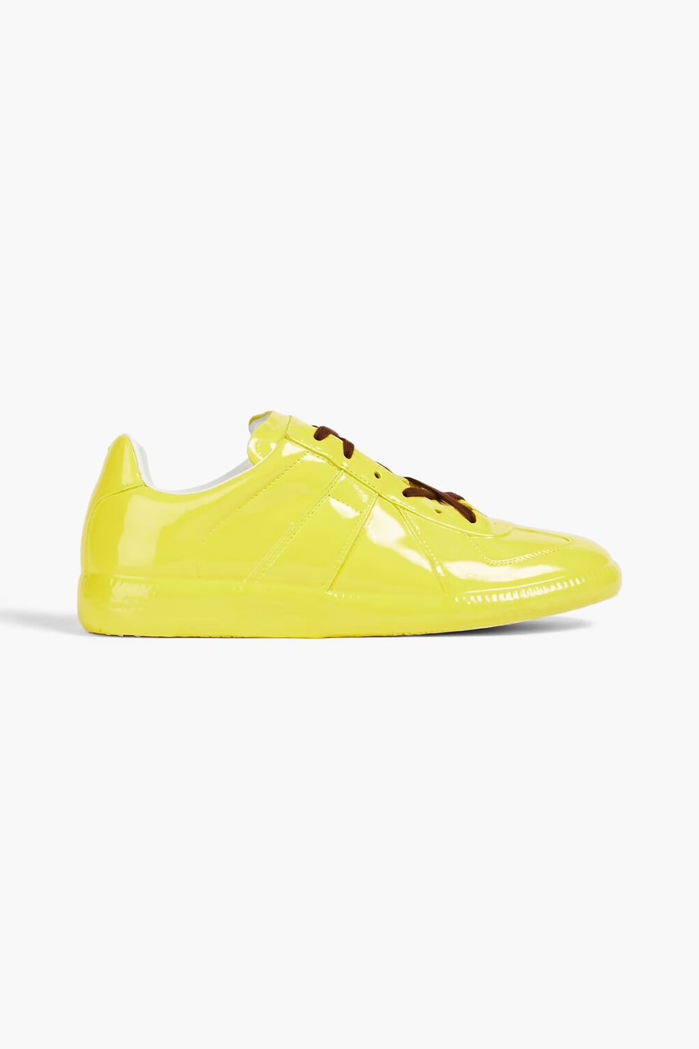 

Кроссовки Replica из глянцевой кожи Maison Margiela, желтый