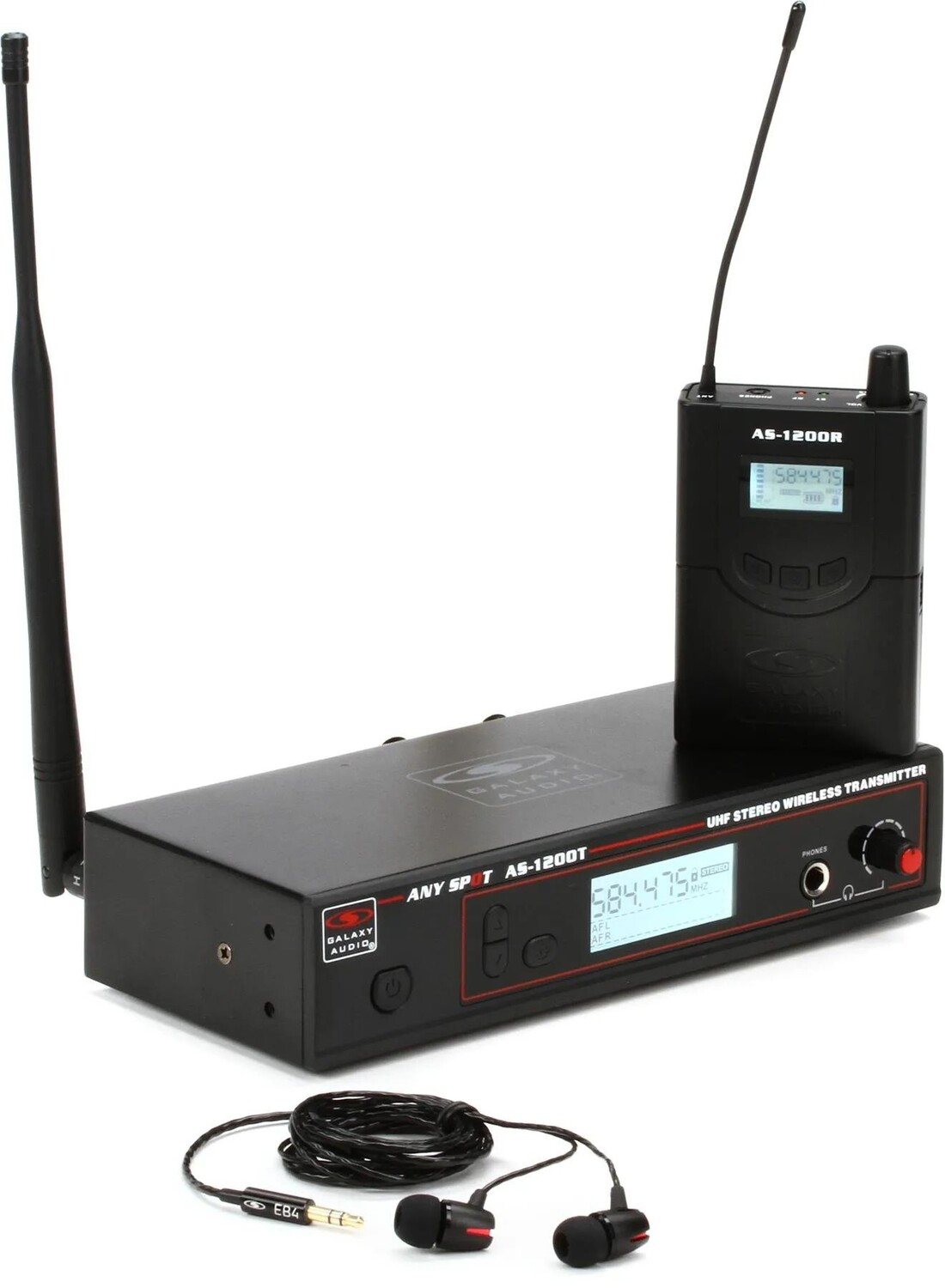 

Беспроводная внутриканальная персональная мониторная система Galaxy Audio AS-1200D — диапазон D