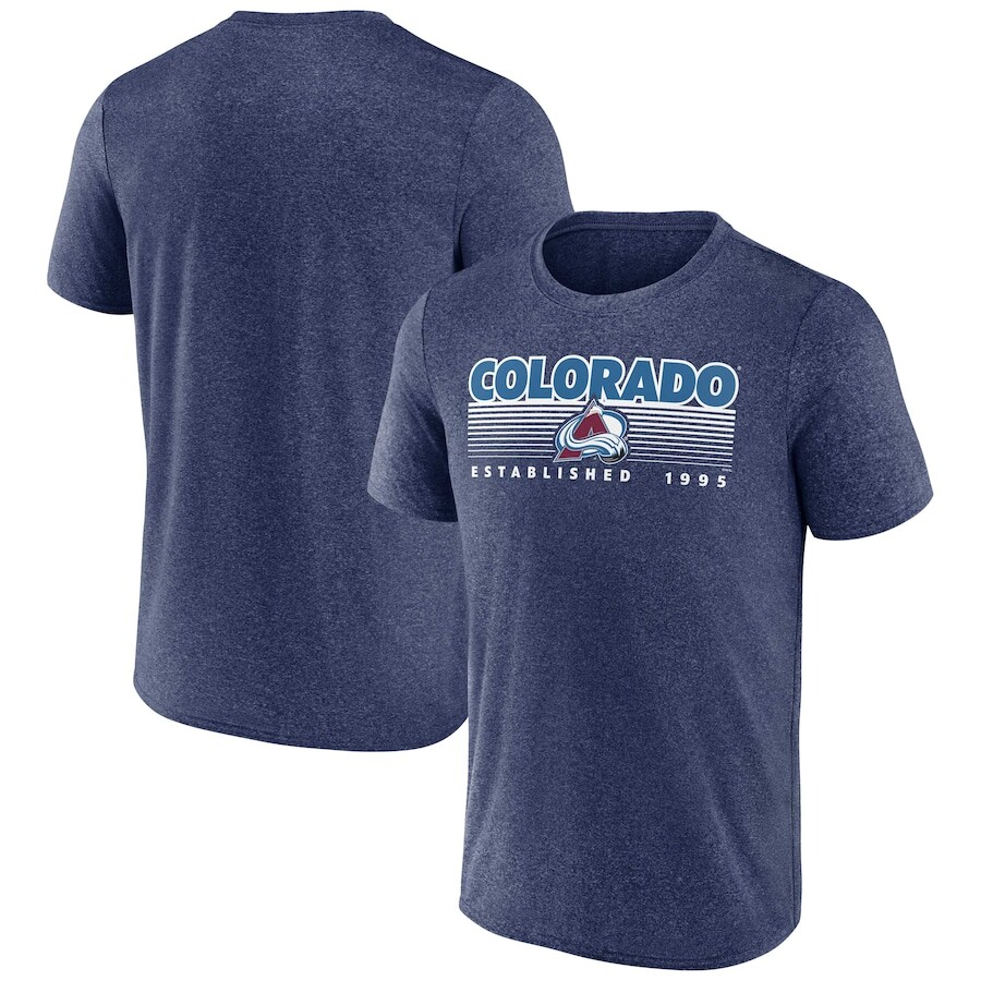 

Футболка с коротким рукавом Fanatics Branded Colorado Avalanche, нави