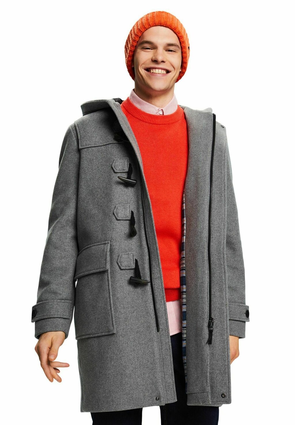 

Пальто классическое Daffle Esprit, цвет medium grey