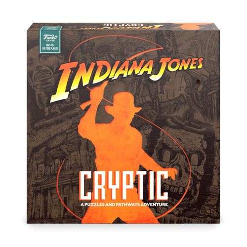 Настольная игра Cryptic Indiana Jones Funko фигурка funko pop movies indiana jones dial of destiny – indiana jones 9 5 см
