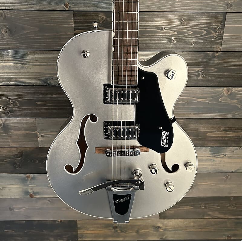 

Электрогитара Gretsch G5420T Electromatic Classic Hollow Body SC w/Bigsby - Airline Silver
