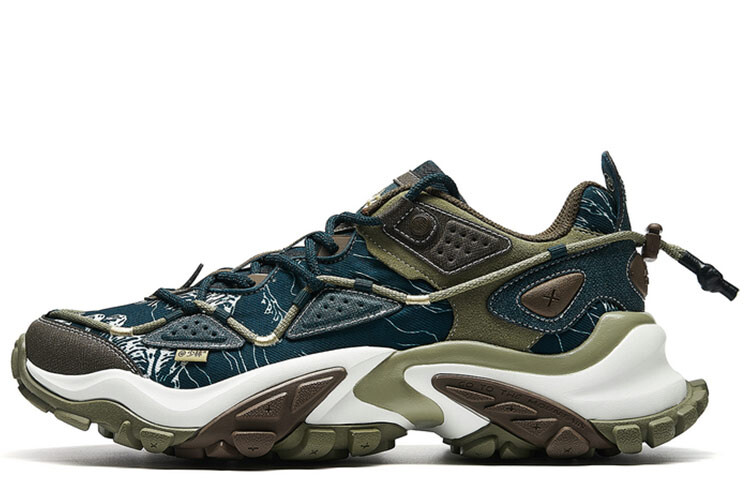 

Мужские кроссовки Shaolin Collection Hiking Shoes Low-top Blue Xtep