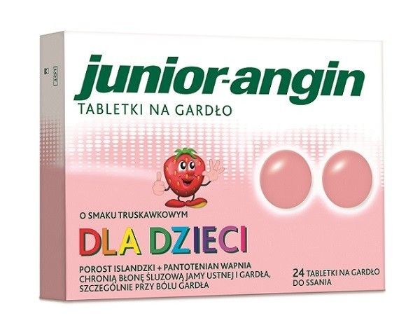Пастилки Junior-Angin Pastylki Do Ssania, 36 шт sfd cynk tabletki do ssania иммуномодулятор 120 шт