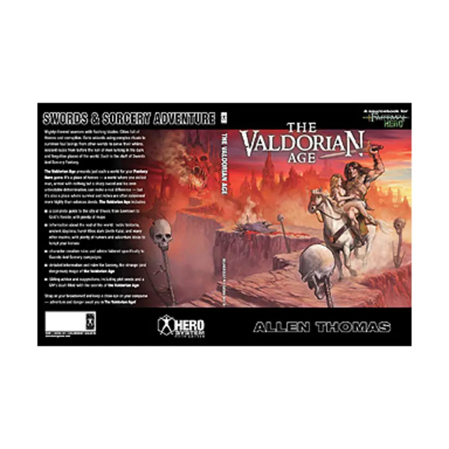 

Valdorian Age, Fantasy Hero (5th Edition), мягкая обложка