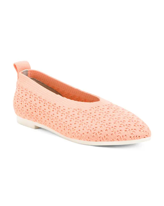 

Слипоны Safira Peony на плоской подошве Bernie Mev, цвет Coral