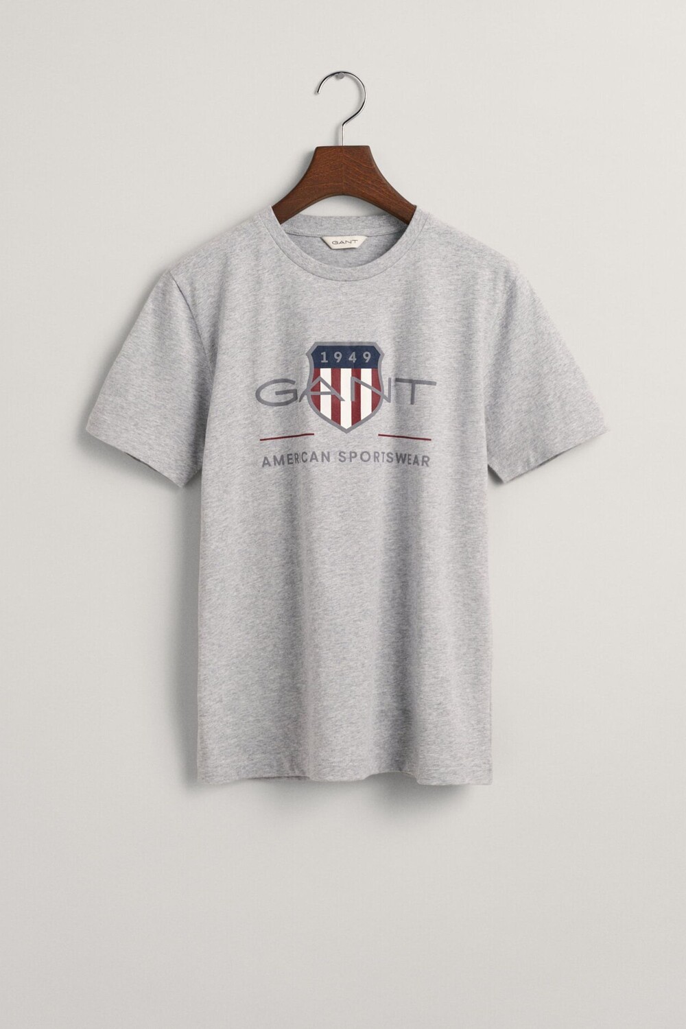 

Черная футболка с логотипом Gant Archive Shield GANT, серый, Черный, Черная футболка с логотипом Gant Archive Shield GANT, серый