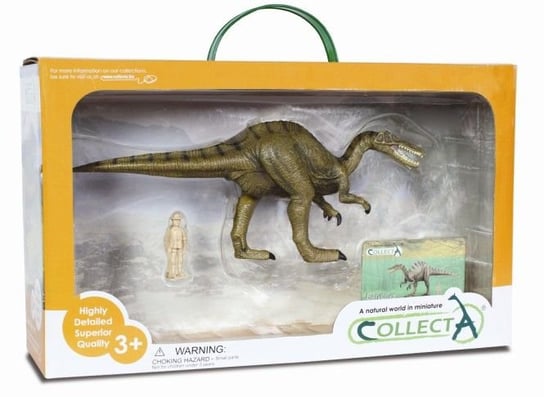 Collecta, Коллекционная фигурка, Роскошная оконная коробка с динозавром Бариониксом collecta коллекционная фигурка динозавр барионикс