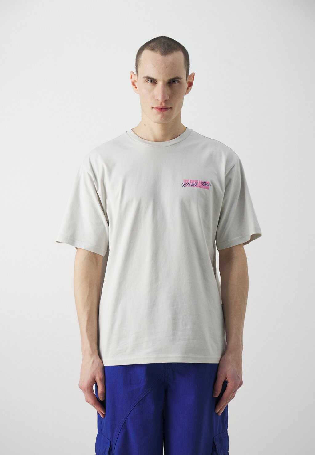 

Футболка с принтом TEE UNISEX Les Benjamins, кремовый