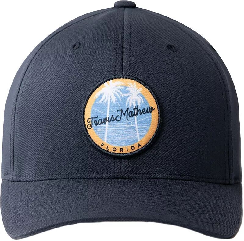 

Мужская бейсболка для гольфа TravisMathew Stingray Shuffle Snapback, синий
