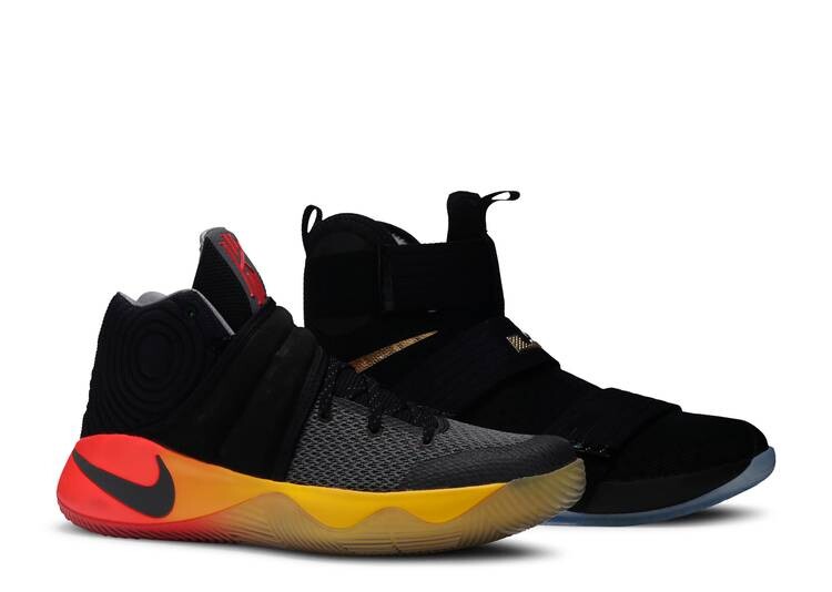 

Кроссовки Nike KYRIE X LEBRON FOUR WINS 'GAME 5: FORTY-ONES', разноцветный
