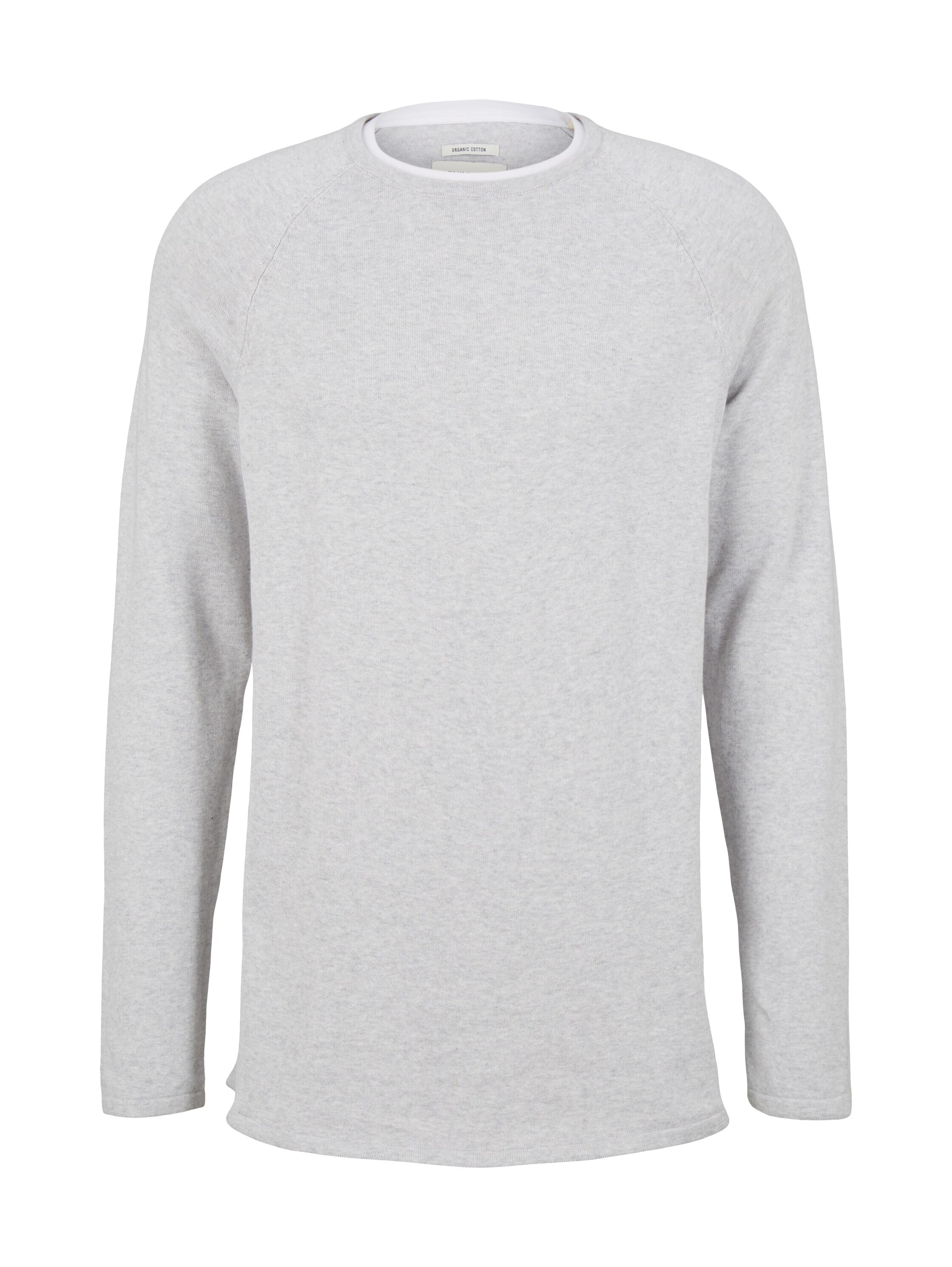 Пуловер Tom Tailor, серый пуловер tom tailor размер l серый