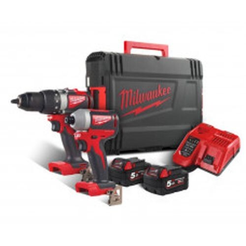 Набор инструментов Milwaukee M18 BLPP2B2-502X 4933464594 гайковерт акк m18 fiw2p12 502x milwaukee