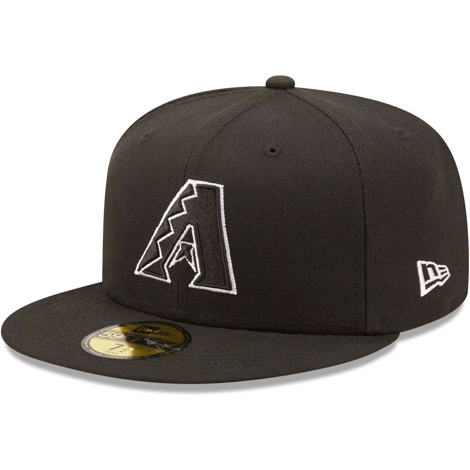 

Мужская приталенная шляпа New Era Arizona Diamondbacks Black on Black Dub 59FIFTY