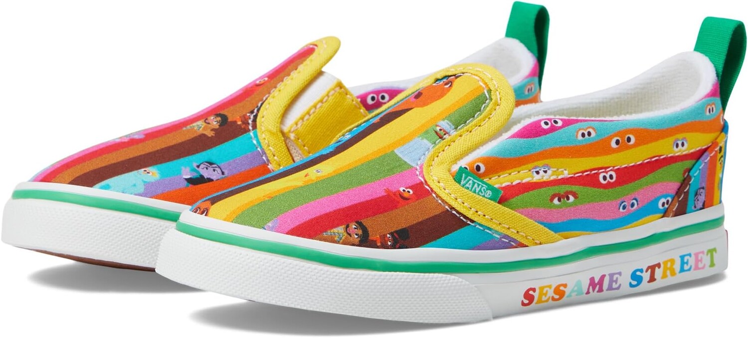 

Кроссовки Slip-On V Vans, цвет Sesame Street Multi