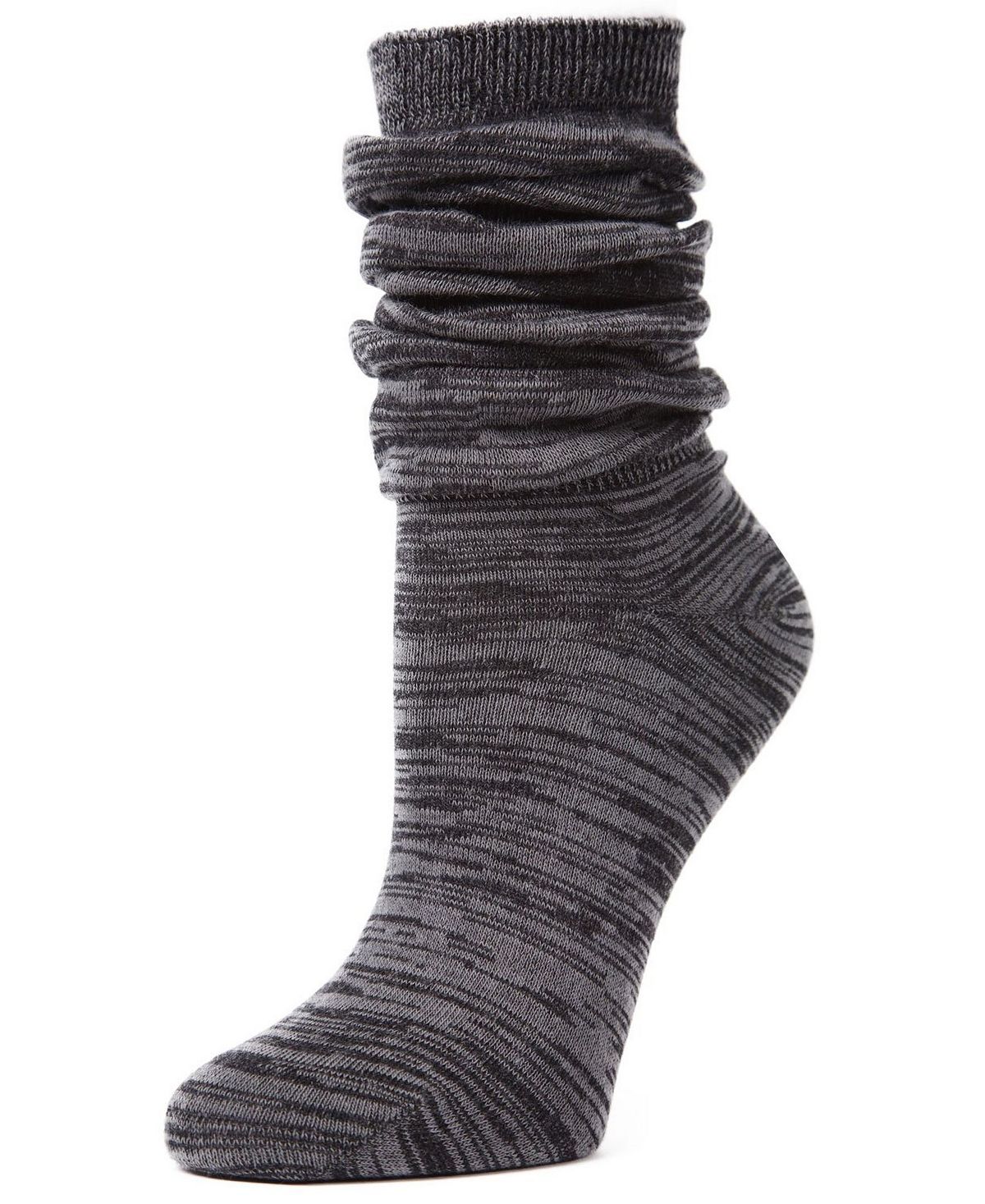 Женские носки для отдыха на подкладке из шерпы Flake Zag MeMoi, черный