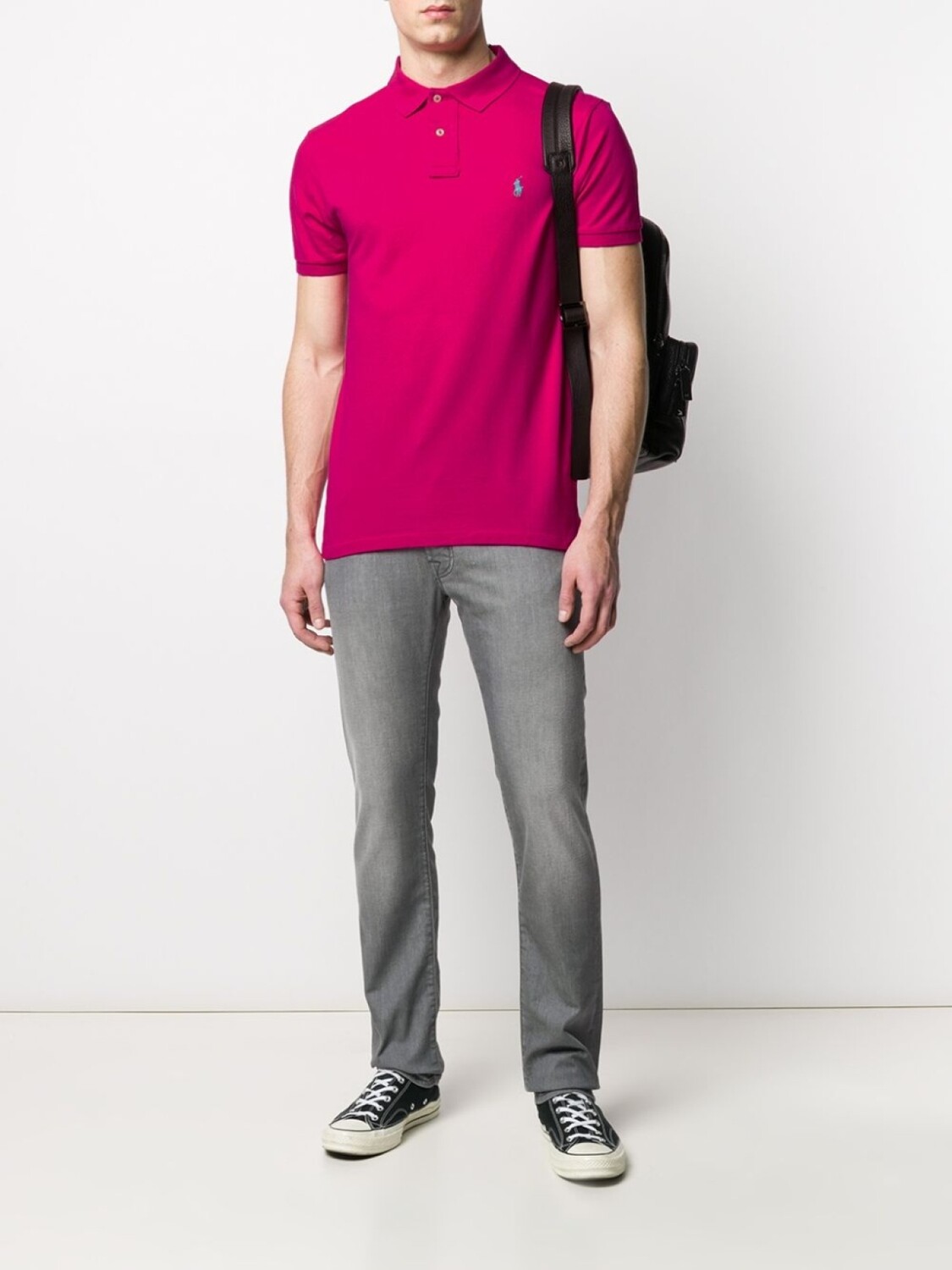 

Polo Ralph Lauren рубашка-поло с вышитым логотипом, розовый